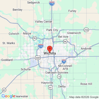 Map to  office in Wichita, KS