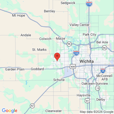 Map to  office in Wichita, KS