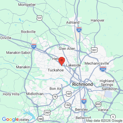 Map to  office in Richmond, VA