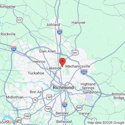 Map to  office in Richmond, VA