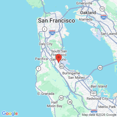 Map to San Bruno Dental Care: Dr. Fabiana Melo, DDS office in San Bruno, CA