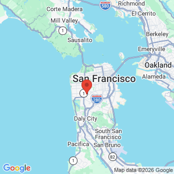 Map to West Portal Family Dentistry office in San Francisco, CA