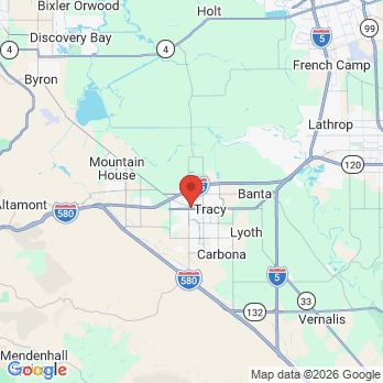 Map to Corral Hollow Family Dental office in Tracy, CA