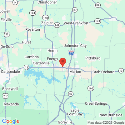 Map to  office in Marion, IL