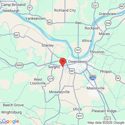Map to  office in Owensboro, KY