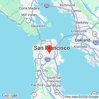 Map to Noe Valley Smiles and Braces office in San Francisco, CA