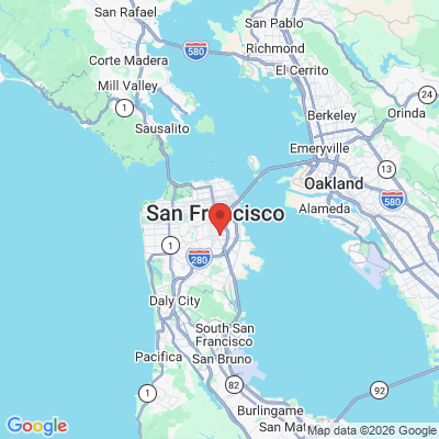 Map to  office in San Francisco, CA