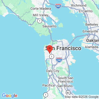 Map to Fuller Smiles San Francisco office in San Francisco, CA