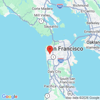Map to Julieta Jay Carlos D.M.D., Inc office in San Francisco, CA