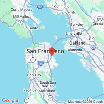 Map to Mission Bay Pediatric Dentistry office in Sf, CA