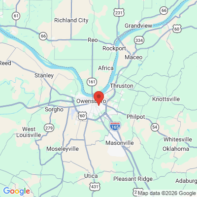 Map to  office in Owensboro, KY