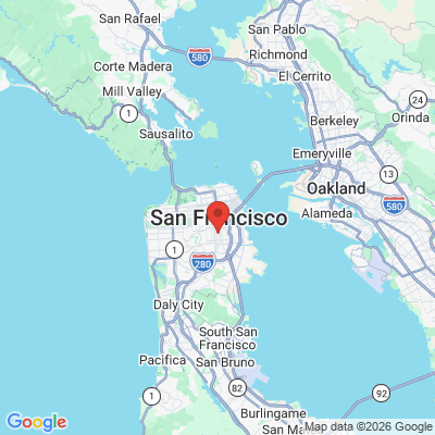 Map to  office in San Francisco, CA