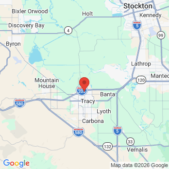 Map to VCARE Family Dental office in Tracy, CA