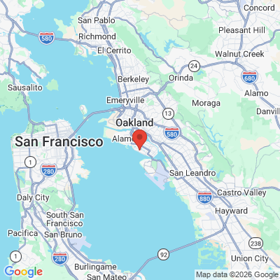 Map to  office in Alameda, CA