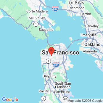Map to Dr. Rishabh Acharya, BDS, MDS, FACP, FAAMP office in Sf, CA