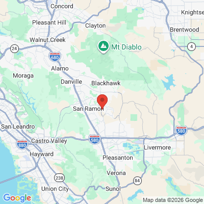 Map to  office in San Ramon, CA