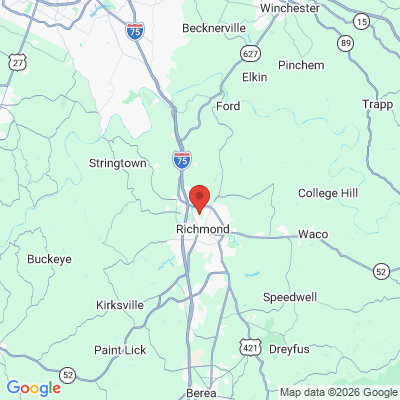 Map to  office in Richmond, KY