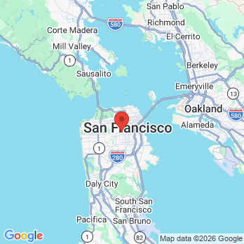 Map to Raul Montalvo DDS office in San Francisco, CA