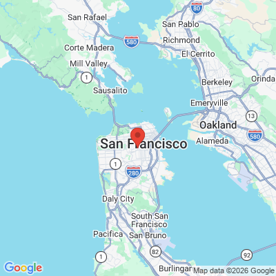 Map to Raul Montalvo DDS office in San Francisco, CA
