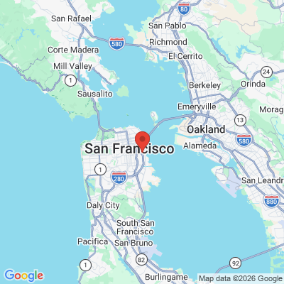 Map to  office in San Francisco, CA