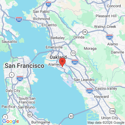 Map to  office in Alameda, CA