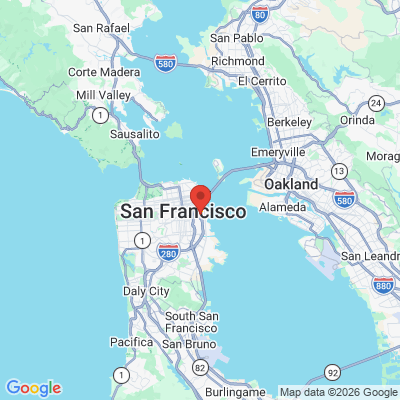 Map to  office in San Francisco, CA