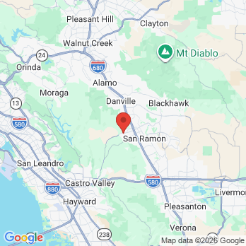 Map to Primary Office office in San Ramon, CA