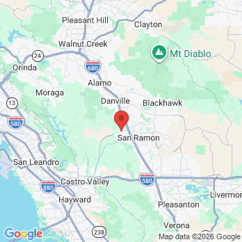 Map to Full Circle Oral Surgery | Dr. Francis Chung office in San Ramon, CA
