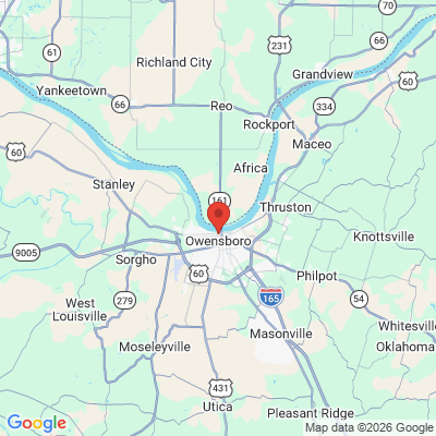 Map to  office in Owensboro, KY