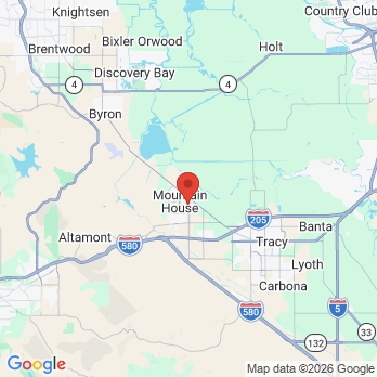 Map to Splash Dental & Orthodontics office in Mountain House, CA