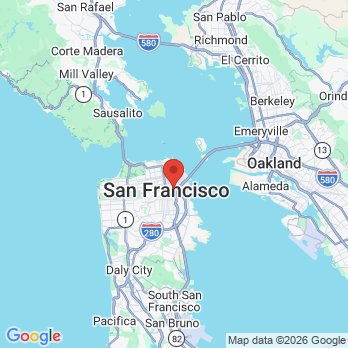 Map to Folsom Street Dental office in Sf, CA