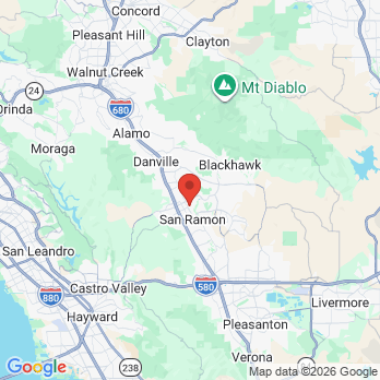 Map to Primary Office office in San Ramon, CA