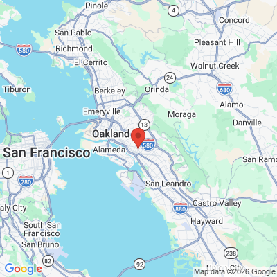 Map to  office in Oakland, CA