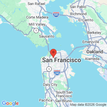 Map to Pastel Dental office in Sf, CA