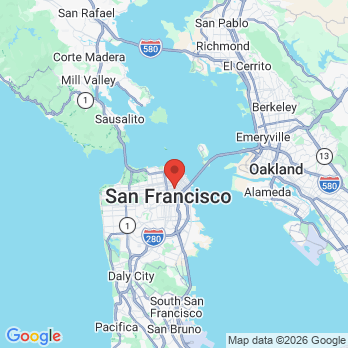 Map to Studio Dental office in Sf, CA
