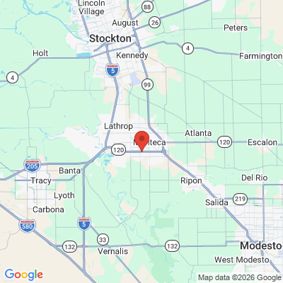Map to  office in Valley Oak Dental Group