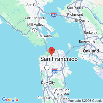 Map to San Francisco Endodontics office in Sf, CA