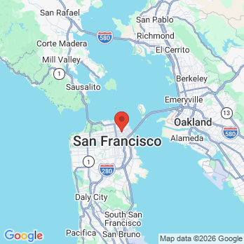 Map to W Dentistry  office in San Francisco, CA