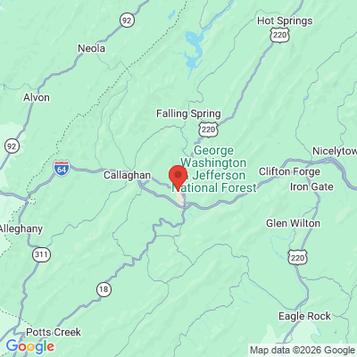 Map to  office in Covington, VA