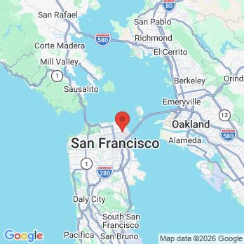 Map to Ann Wei DDS FACP/ San Francisco Prosthodontist office in Sf, CA