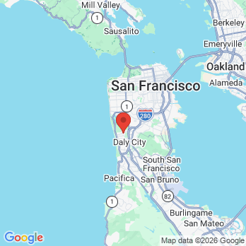 Map to Primary Office office in Daly City, CA