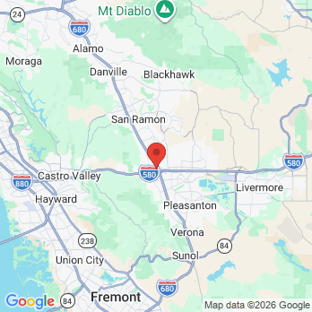 Map to OLD Live & Smile Dental & Orthodontics office in Dublin, CA