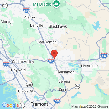 Map to Primary Office office in Dublin, CA
