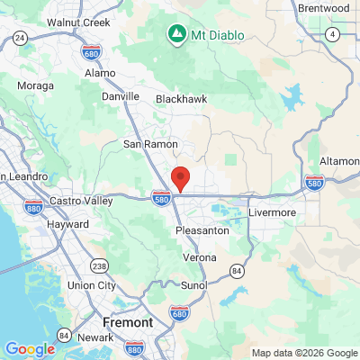Map to  office in Dublin, CA