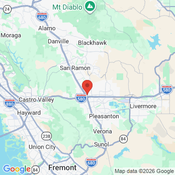 Map to Primary Office office in Dublin, CA