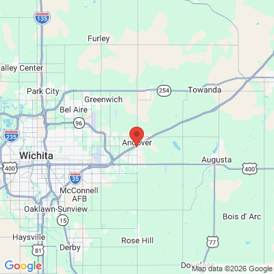 Map to  office in Andover, KS