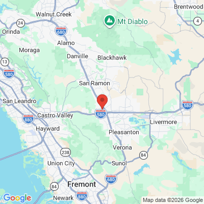 Map to  office in Dublin, CA