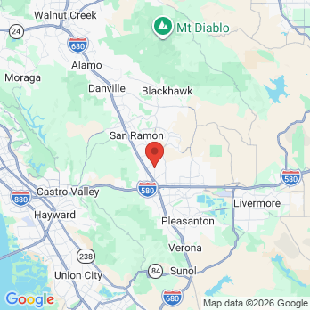 Map to Primary Office office in Dublin, CA