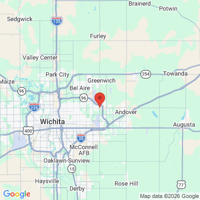 Map to  office in Wichita, KS