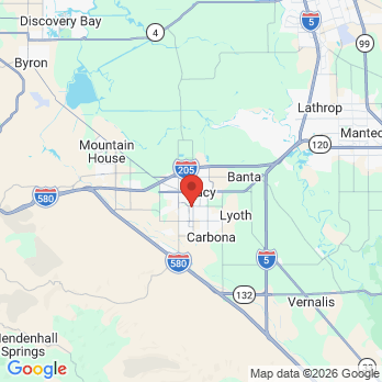 Map to Primary Office office in Tracy, CA